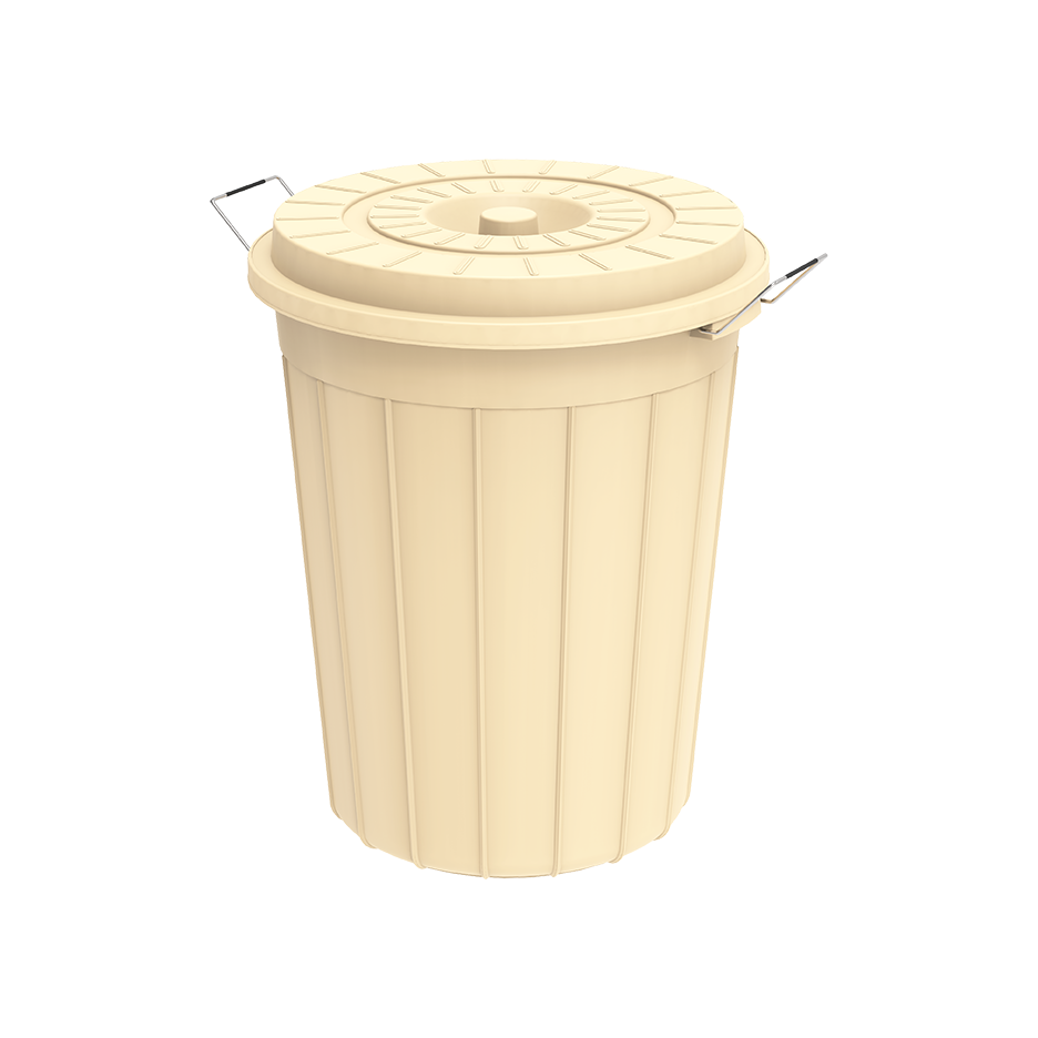 100L Round Plastic Drums with Lid