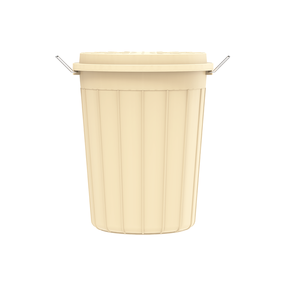 100L Round Plastic Drums with Lid