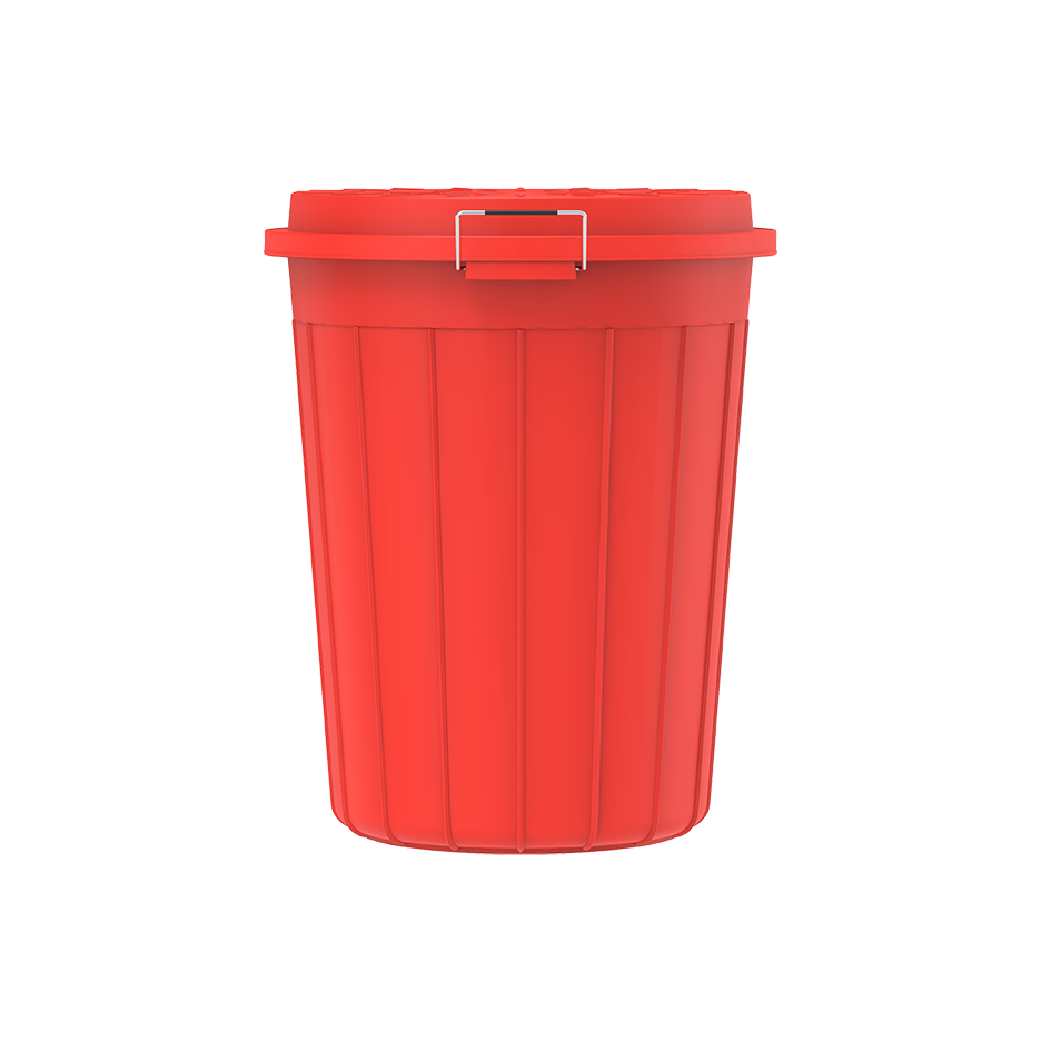 100L Round Plastic Drums with Lid