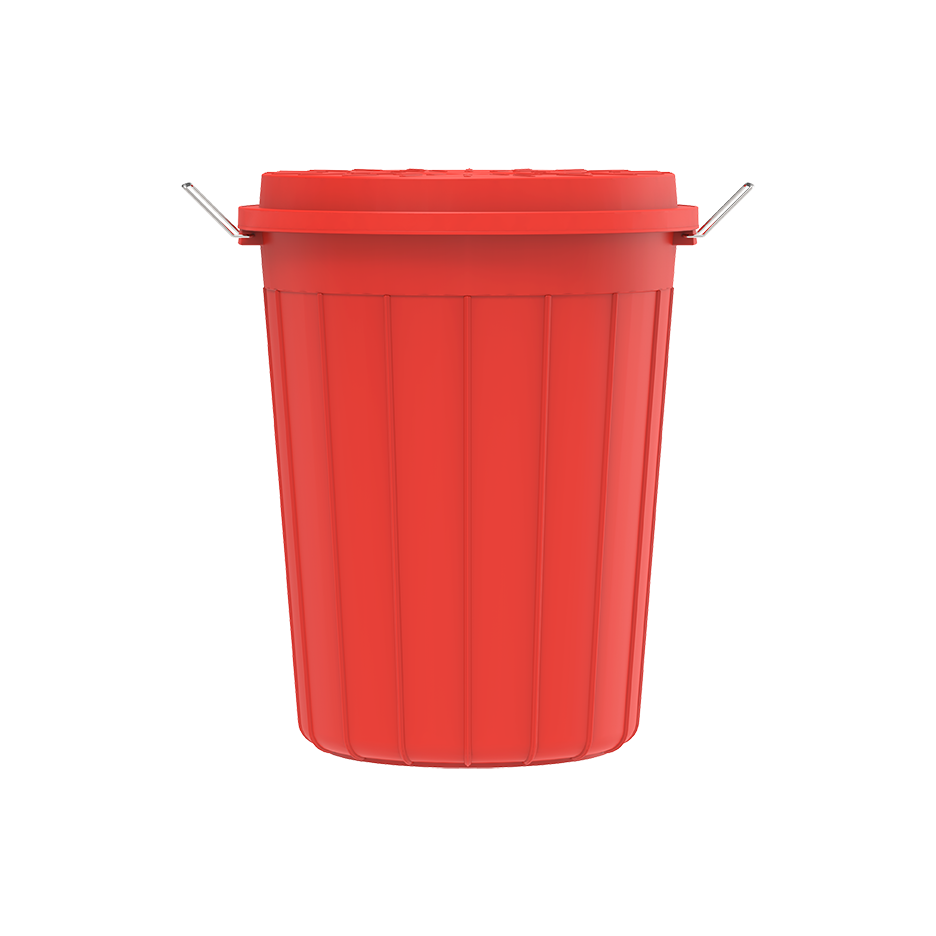 100L Round Plastic Drums with Lid