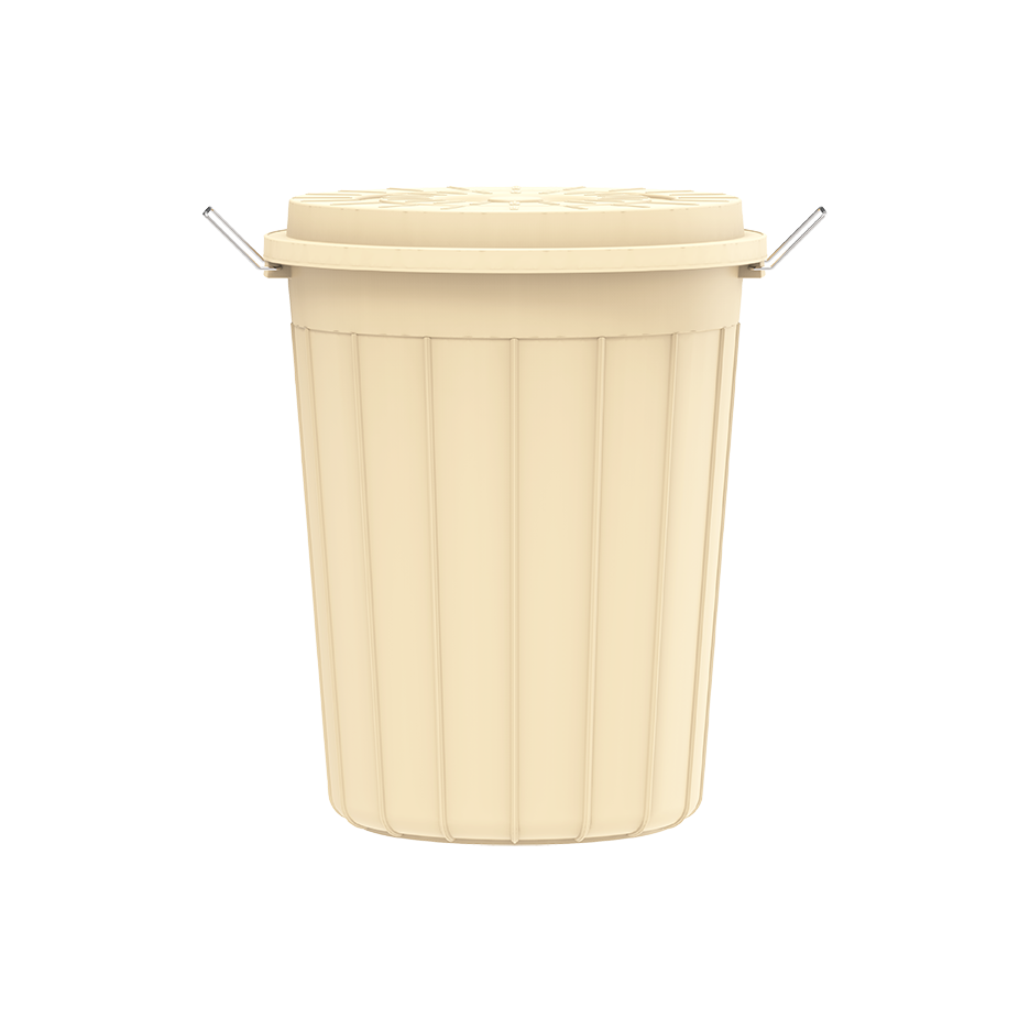 45L Round Plastic Drums with Lid