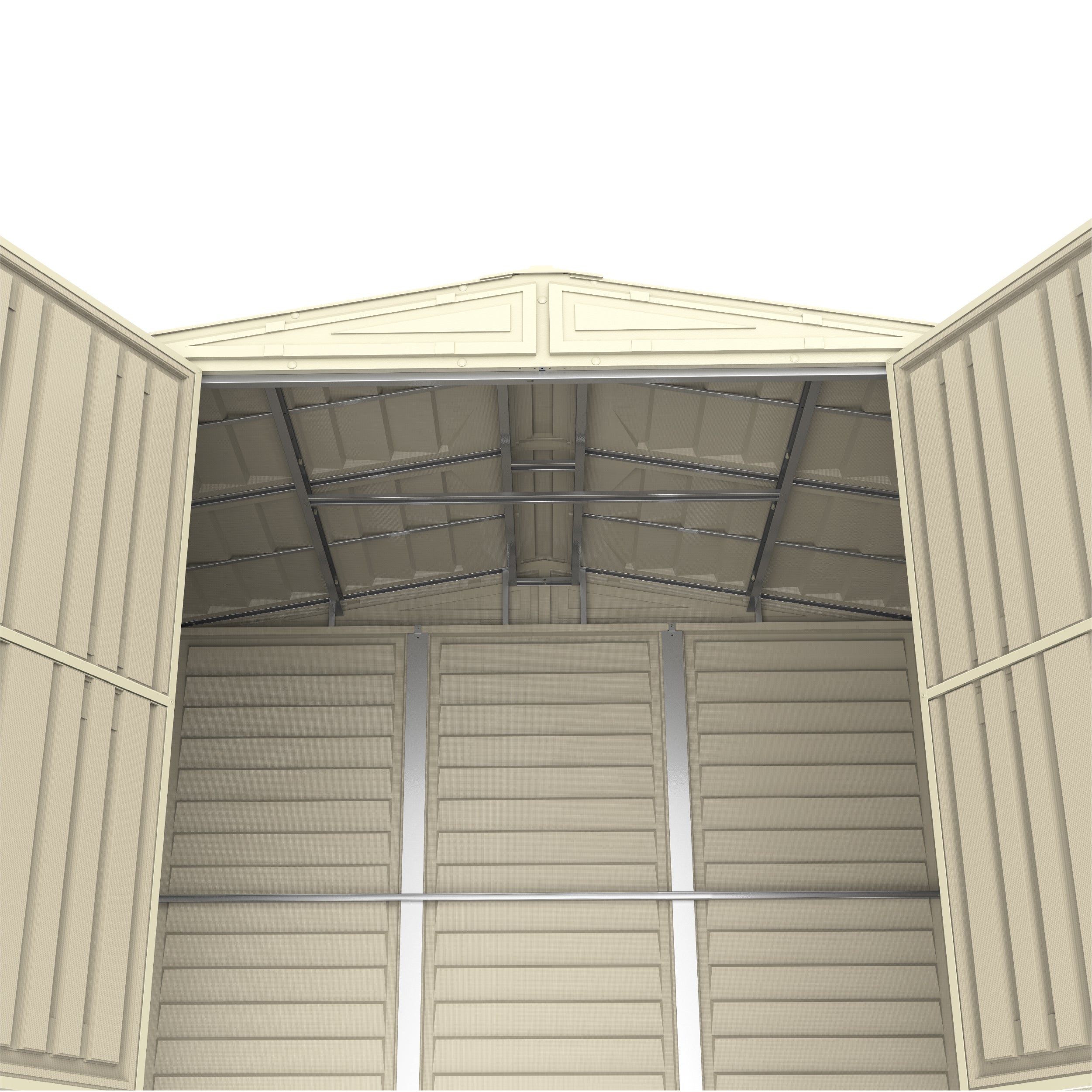 Walk-in Garden & Outdoor Storage Shed 8x5.5ft- Cosmoplast KSA