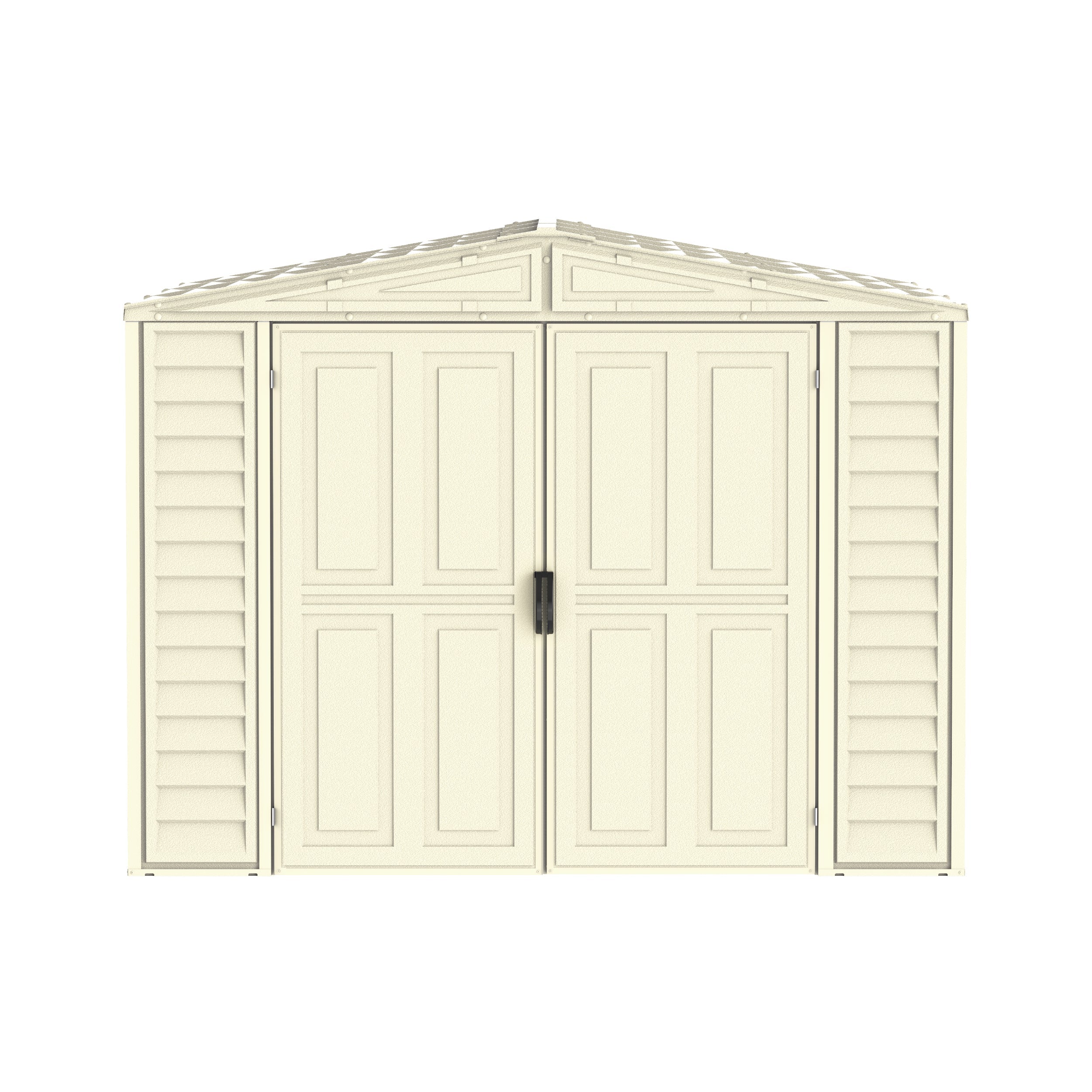 Outdoor & Garden Walk-in Storage Shed 8x8ft- Cosmoplast KSA