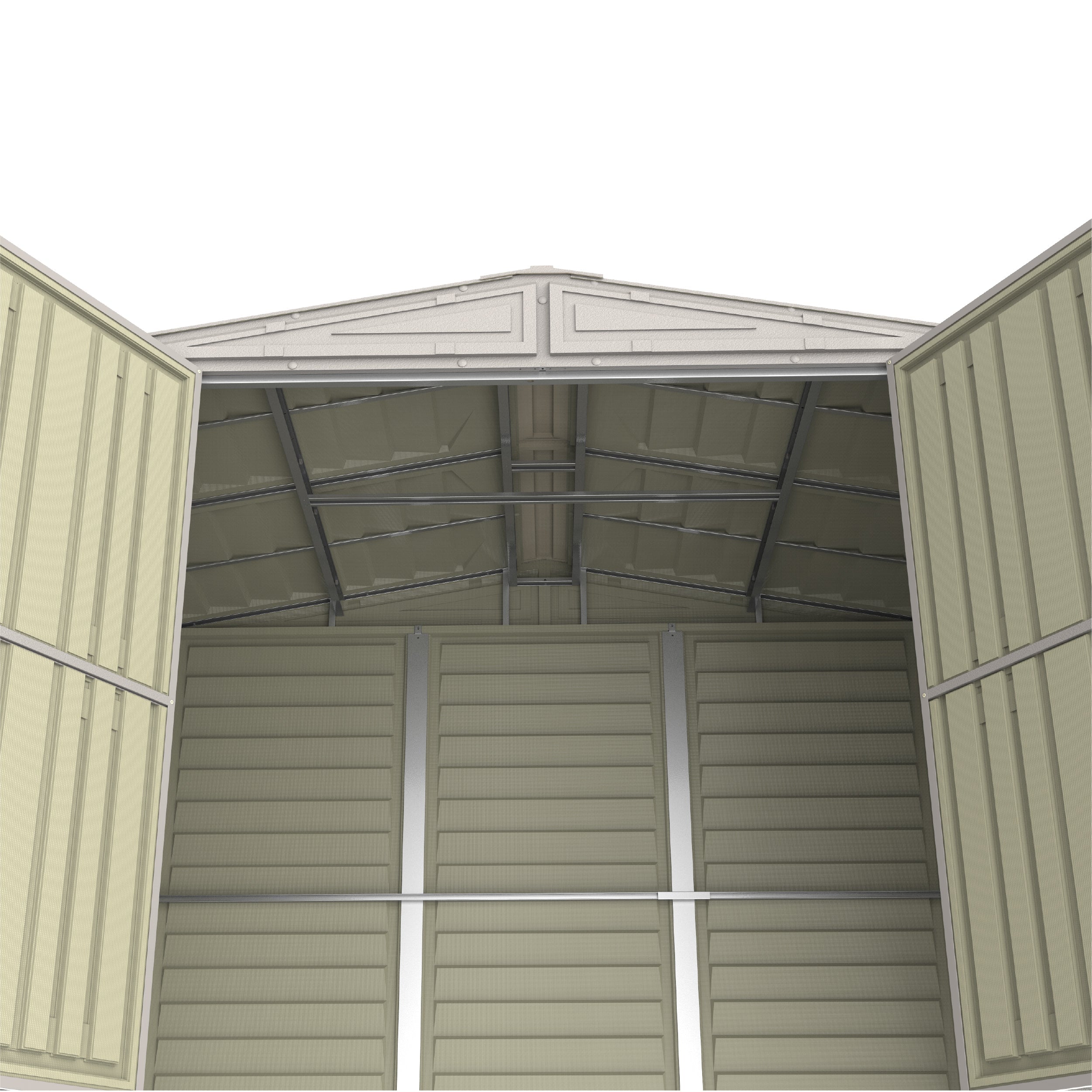 Walk-in Garden & Outdoor Storage Shed 8x5.5ft- Cosmoplast KSA