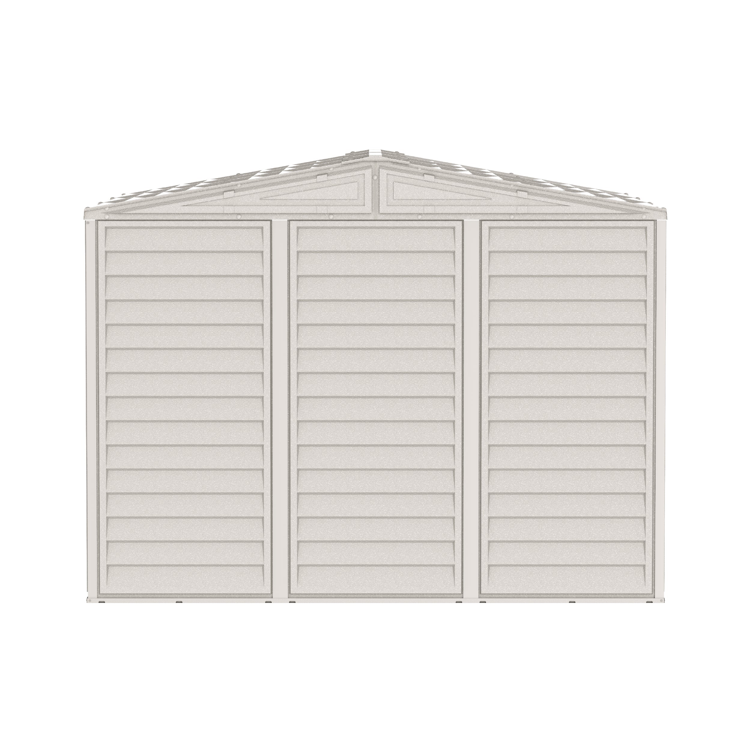 Outdoor & Garden Walk-in Storage Shed 8x8ft- Cosmoplast KSA